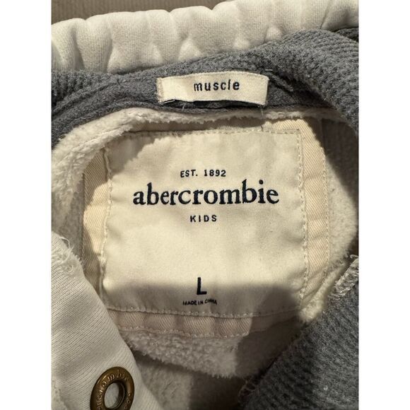 Abercombie‎ Kids Pullover Muscle Sweatshirt L - Picture 3 of 6